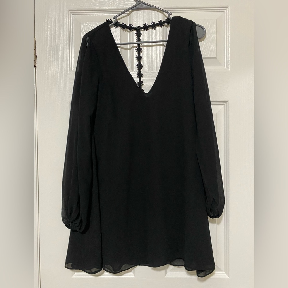 Elegant Black Women's Dress
